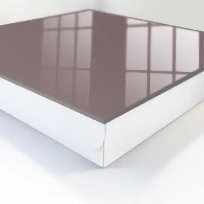 Designová skříňka na klíče Popelavě hnědá