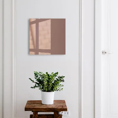 Designová skříňka na klíče v pastelově hnědé barvě