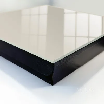 Designová skříňka na klíče v teplém kamenném provedení