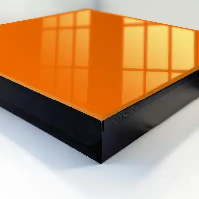 Designová skříňka na klíče Silná oranžová