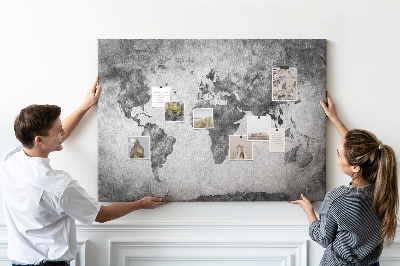 Nástěnka Mapa světa