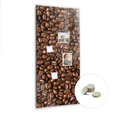 Magnetická tabule do kuchyně Kávová zrna