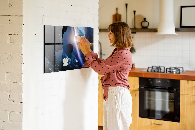 Magnetická tabule dětská Velká galaxie