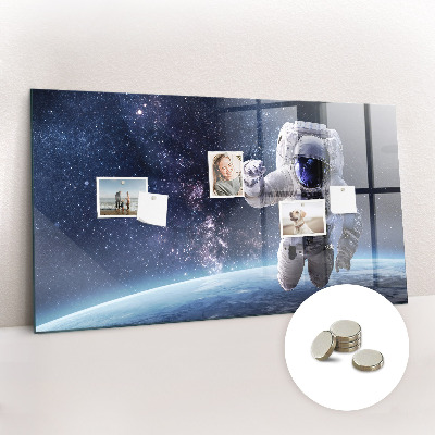 Magnetická tabule dětská Astronaut
