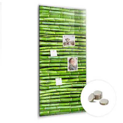 Magnetická tabule Bambusová stěna
