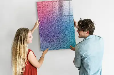 Magnetická kreslící tabule obrázek s motivem gradientní abstrakce