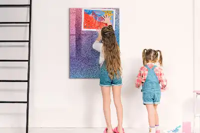 Magnetická kreslící tabule obrázek s motivem gradientní abstrakce