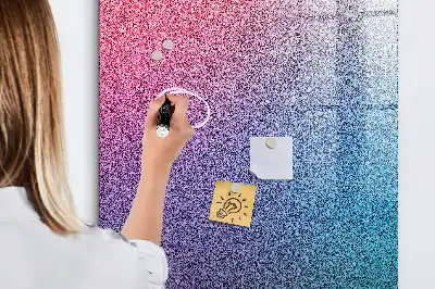 Magnetická kreslící tabule obrázek s motivem gradientní abstrakce