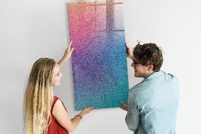 Magnetická kreslící tabule obrázek s motivem gradientní abstrakce