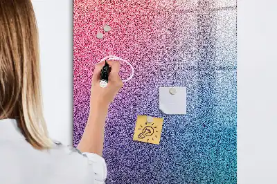 Magnetická kreslící tabule obrázek s motivem gradientní abstrakce