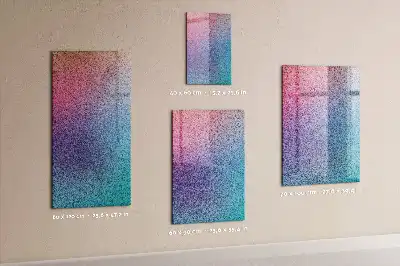Magnetická kreslící tabule obrázek s motivem gradientní abstrakce