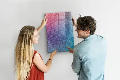 Magnetická kreslící tabule obrázek s motivem gradientní abstrakce