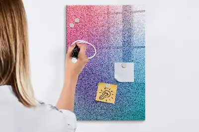 Magnetická kreslící tabule obrázek s motivem gradientní abstrakce