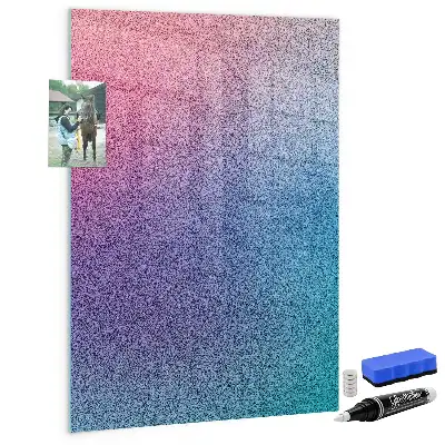Magnetická kreslící tabule obrázek s motivem gradientní abstrakce
