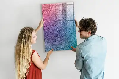 Magnetická kreslící tabule obrázek s motivem gradientní abstrakce