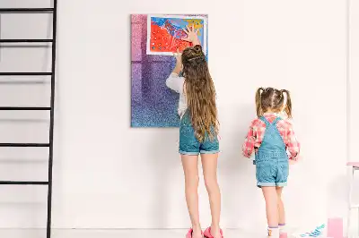 Magnetická kreslící tabule obrázek s motivem gradientní abstrakce