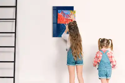 Magnetická kreslící tabule dekorativní vzor