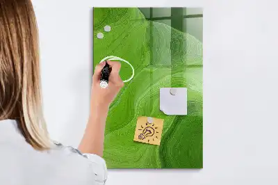 Magnetická psací tabule s motivem abstrakce vlny