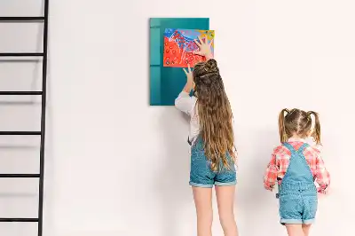Magnetická kreslící tabule geometrická abstrakce