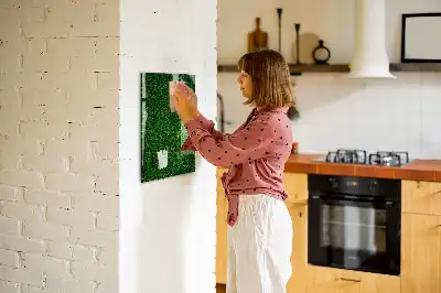 Magnetická kreslící tabule ve tvaru plotu z listů