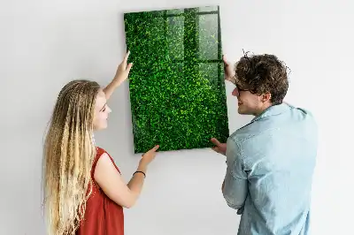Magnetická kreslící tabule ve tvaru plotu z listů