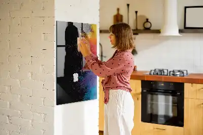 Magnetická psací tabule barevná