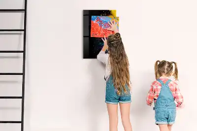 Magnetická psací tabule barevná