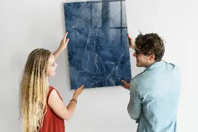 Magnetická kreslící tabule v dekoru mramoru