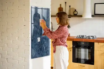 Magnetická kreslící tabule v dekoru mramoru