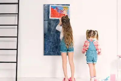Magnetická kreslící tabule v dekoru mramoru