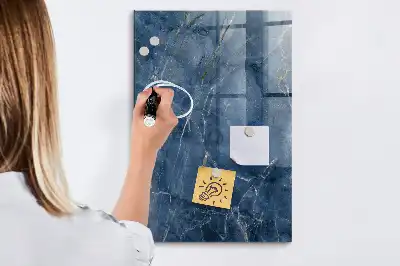 Magnetická kreslící tabule v dekoru mramoru
