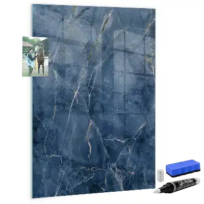 Magnetická kreslící tabule v dekoru mramoru
