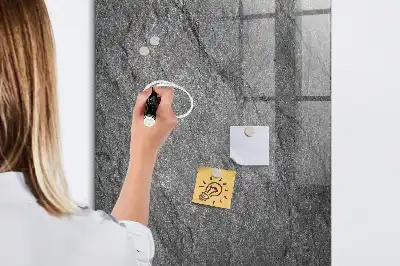 Magnetická psací tabule v designu textury skály