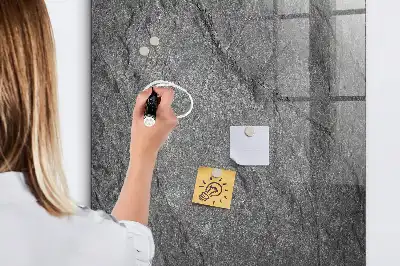 Magnetická psací tabule v designu textury skály