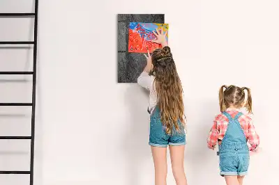 Magnetická psací tabule v designu textury skály