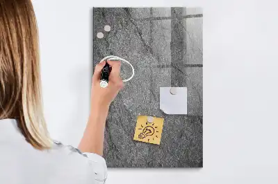 Magnetická psací tabule v designu textury skály