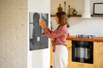 Magnetická psací tabule v designu textury skály