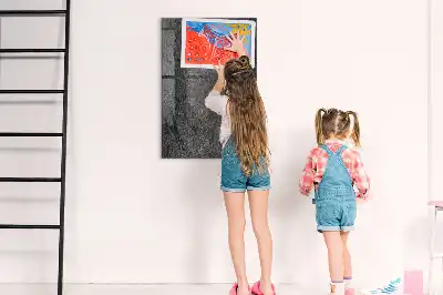Magnetická psací tabule v designu textury skály