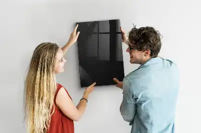 Magnetická kreslící tabule v tmavém vzoru