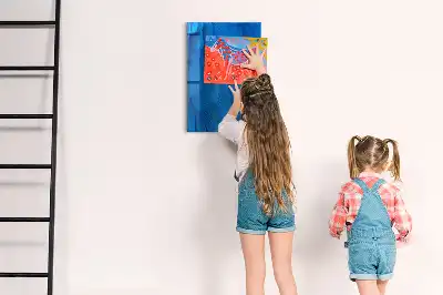 Magnetická psací tabule ptačí pírko