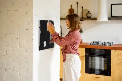 Magnetická psací tabule v provedení jednobarevné plátno