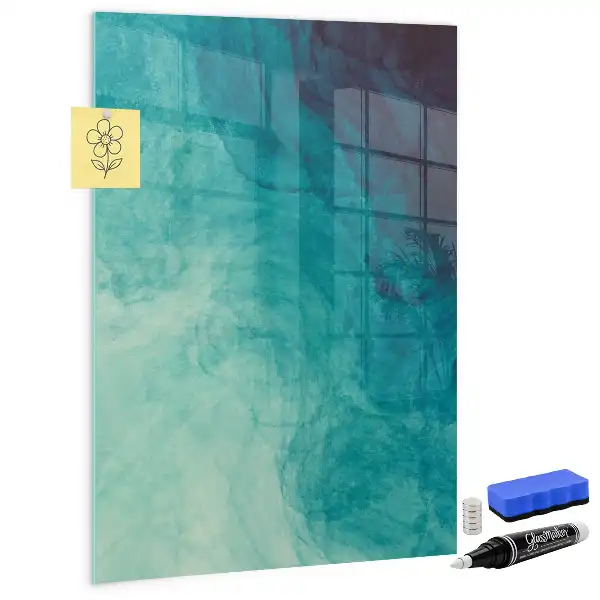 Magnetická kreslící tabule motiv mořské abstrakce