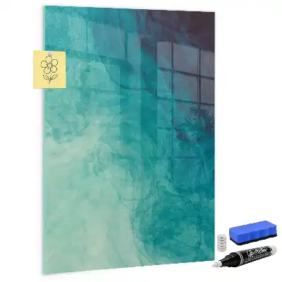 Magnetická kreslící tabule motiv mořské abstrakce