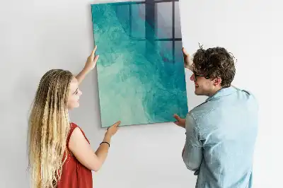 Magnetická kreslící tabule motiv mořské abstrakce