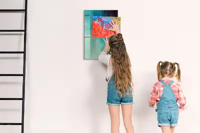 Magnetická kreslící tabule motiv mořské abstrakce