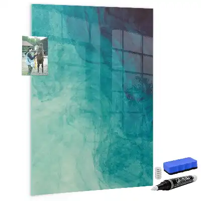 Magnetická kreslící tabule motiv mořské abstrakce