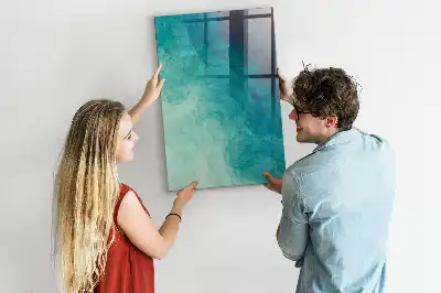 Magnetická kreslící tabule motiv mořské abstrakce