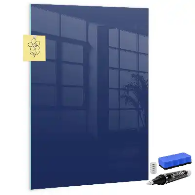 Magnetická kreslící tabule v tmavě modré barvě