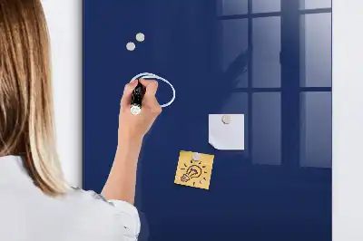Magnetická kreslící tabule v tmavě modré barvě