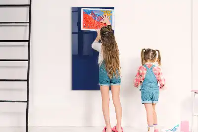 Magnetická kreslící tabule v tmavě modré barvě